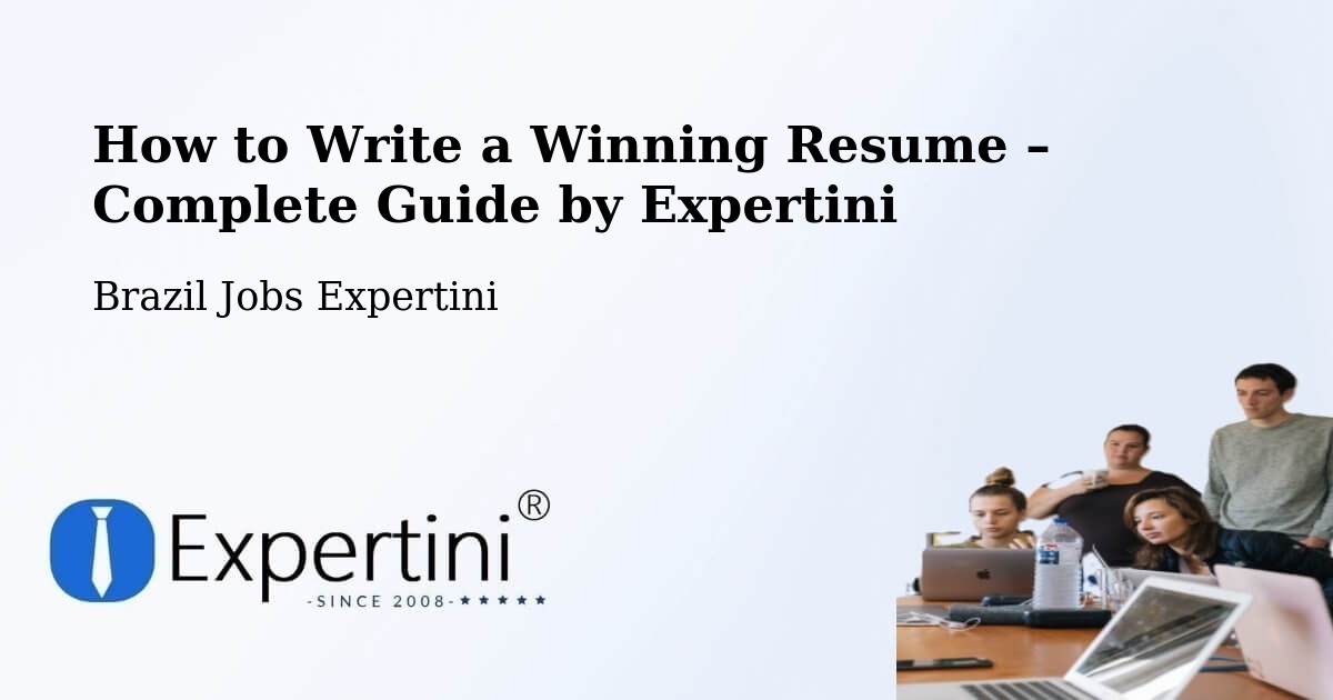 Resume Writing Guide for Job Seekers – Garuva - Garuva, Brazil Jobs Expertini